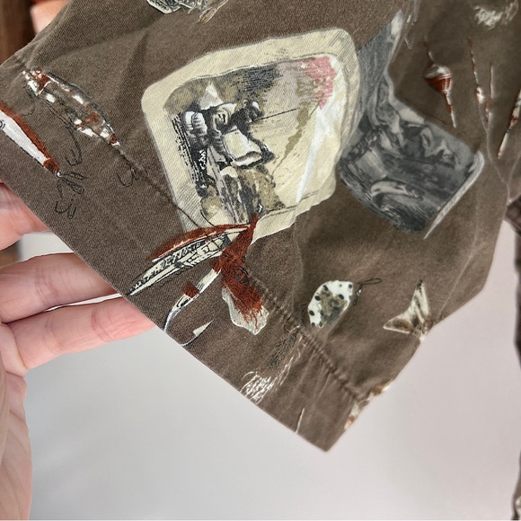 Vintage Cobra Creek Fishing Button Up T-Shirt - Picture 7 of 8